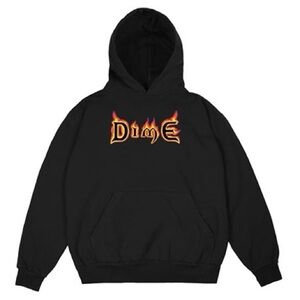 Dime Diablo Hoodie Medium Black